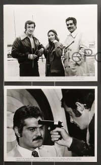 7s262 BURGLARS 22 8x10 stills 1972 jewel thieves Omar Sharif, Jean-Paul Belmondo & Dyan Cannon