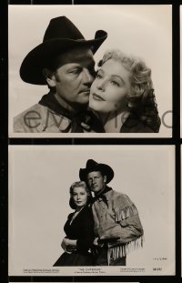 7s282 OUTRIDERS 19 8x10 stills 1951 romance of daring pioneers Joel McCrea & Arlene Dahl!