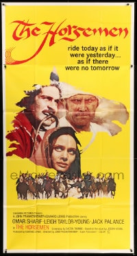 7t756 HORSEMEN int'l 3sh 1971 Omar Sharif, Jack Palance, directed by John Frankenheimer