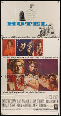 7t758 HOTEL 3sh 1967 from Arthur Hailey's novel, Rod Taylor, Catherine Spaak, Karl Malden