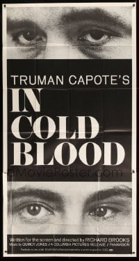 7t764 IN COLD BLOOD 3sh 1967 Richard Brooks directed, Robert Blake, from Truman Capote novel!