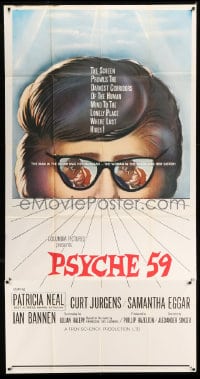 7t875 PSYCHE 59 3sh 1964 Curt Jurgens has an insatiable longing for beautiful Samantha Eggar!