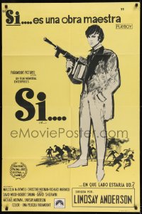 7t328 IF Argentinean 1969 introducing Malcolm McDowell, directed by Lindsay Anderson!