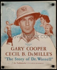 8d417 STORY OF DR. WASSELL pressbook 1944 heroic soldier Gary Cooper, Laraine Day, Cecil B. DeMille