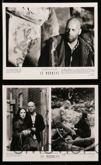 8d505 12 MONKEYS presskit w/ 8 stills 1995 Bruce Willis, Brad Pitt, Terry Gilliam directed sci-fi!