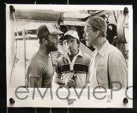 8d519 ALAMO BAY presskit w/ 13 stills 1985 Vietnam veteran Ed Harris, directed by Louis Malle!