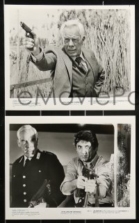 8d537 AVALANCHE EXPRESS presskit w/ 6 stills 1979 Lee Marvin, Robert Shaw, Linda Evans, Max Schell