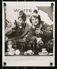 8d934 STRANGE BREW presskit w/ 4 stills 1983 Canadian hosers Rick Moranis & Dave Thomas!