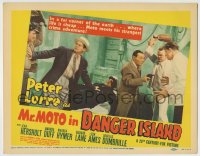 8k196 MR MOTO IN DANGER ISLAND TC 1939 Warren Hymer helps Peter Lorre fend off Harry Strang & more!