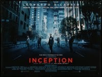 8p382 INCEPTION DS British quad 2010 Christopher Nolan, Leonardo DiCaprio, Gordon-Levitt!