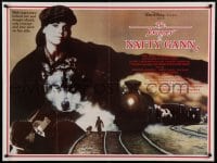 8p386 JOURNEY OF NATTY GANN British quad 1985 Walt Disney, Meredith Salenger, John Cusack!