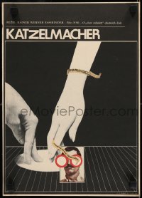 8p521 KATZELMACHER Czech 11x16 1970 Rainer Werner Fassbinder, cool image of hands by Vyletal!