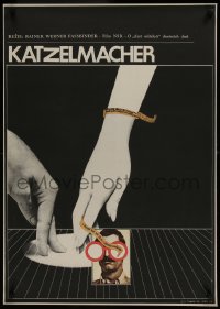 8p480 KATZELMACHER Czech 23x32 1970 Rainer Werner Fassbinder, cool image of hands by Vyletal!