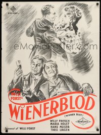 8p252 VIENNA BLOOD Danish 1943 Willy Fritsch, Maria Holst, Theo Lingen!