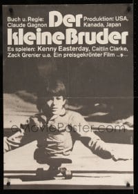 8p154 KENNY East German 22x32 1989 a story about a courageous boy with no legs!