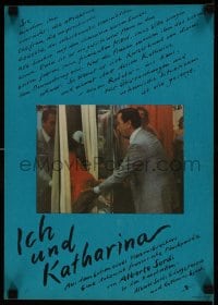 8p180 IO E CATERINA East German 11x16 1983 Alberto Sordi stars and directs, Edwige Fenech, Spaak!