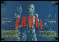 8p182 KRULL East German 11x16 1985 really wild completely different sci-fi image!