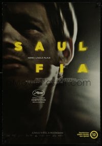 8p128 SON OF SAUL advance Hungarian 27x39 2015 Laszlo Nemes, art of Geza Rohrig by Kenczler Marton!