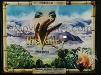 8r106 VALLEY OBSCURED BY CLOUDS advance 30x40 1972 Barbet Schroeder's La Vallee, music by Pink Floyd