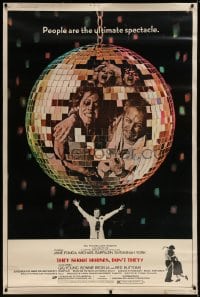 8r145 THEY SHOOT HORSES, DON'T THEY 40x60 1970 Jane Fonda, Sydney Pollack, cool disco ball image!