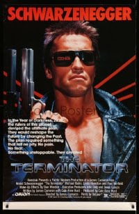 8r122 TERMINATOR half subway 1984 classic cyborg Arnold Schwarzenegger with gun!