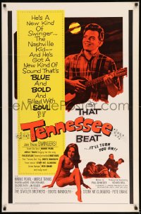 8r927 THAT TENNESSEE BEAT 1sh 1966 Merle Travis is the Nashville Kid, country music!