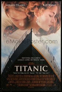 8r935 TITANIC style A revised int'l DS 1sh 1997 Leonardo DiCaprio & Winslet, Cameron, destiny!