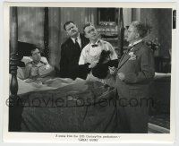 8s339 GREAT GUNS 8.25x10 still R1960s Stan Laurel & Oliver Hardy by Dick Nelson laying in bed!