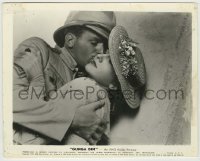 8s347 GUNGA DIN 8.25x10.25 still 1939 romantic c/u of Douglas Fairbanks Jr. & Joan Fontaine!