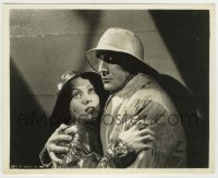 8s358 HELL-SHIP MORGAN 8.25x10 still 1936 Victor Jory & Ann Sothern c/u holding each other tightly!