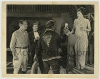 8s361 HER HUSBAND'S TRADEMARK 8x10 still 1922 sexy Gloria Swanson is harassed by three men!