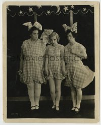 8s369 HOLLYWOOD REVUE 8x10.25 still 1929 Marie Dressler, Bessie Love & Polly Moran in costumes!