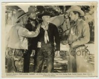 8s371 HOP-A-LONG CASSIDY 8x10.25 still 1935 William Boyd in his first movie as Hoppy, Gabby Hayes!