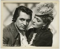 8s382 HOWARDS OF VIRGINIA 8.25x10 still 1940 great c/u of concerned Cary Grant & Martha Scott!