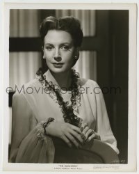 8s383 HUCKSTERS 8x10.25 still 1947 great close portrait of beautiful Deborah Kerr in costume!