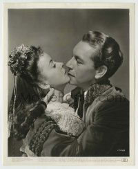 8s396 IN OUR TIME 8.25x10 still 1944 c/u of Ida Lupino & Paul Henreid in World War II romance!