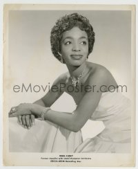 8s402 IRMA CURRY 8.25x10 music publicity still 1950s former vocalist with Lionel Hampton Orchestra!