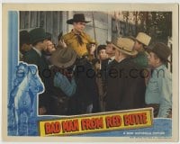 8z097 BAD MAN FROM RED BUTTE LC 1940 Earle Hodgins & try to hang Johnny Mack Brown's murderous twin!