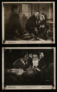 9a643 ACCUSED 5 8x10 stills 1949 pretty teacher Loretta Young, Robert Cummings!