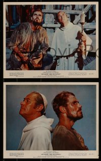 9a115 AGONY & THE ECSTASY 4 color 8x10 stills 1965 Charlton Heston as Michelangelo, Pope Rex Harrison!