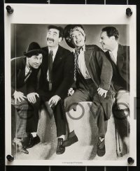 9a648 ANIMAL CRACKERS 5 8x10 stills R1974 Marx Brothers in a classic of comedy classics!