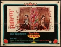 9c359 PARTY 1/2sh 1968 Peter Sellers, Blake Edwards, great art by Jack Davis!