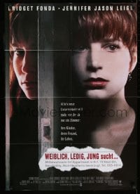 9w671 SINGLE WHITE FEMALE German 1992 Bridget Fonda, Jennifer Jason-Leigh, Barbet Schroeder