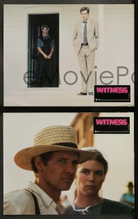 9w277 WITNESS 12 French LCs 1985 big city cop Harrison Ford in Amish country, Peter Weir!