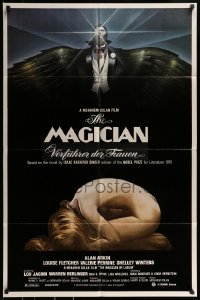 9y537 MAGICIAN OF LUBLIN 1sh 1979 Menahem Golan directed, Alan Arkin & Louise Fletcher, sexy art!