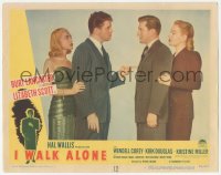 9z397 I WALK ALONE LC #5 1948 Lizabeth Scott, Burt Lancaster, Kirk Douglas & Kristine Miller!