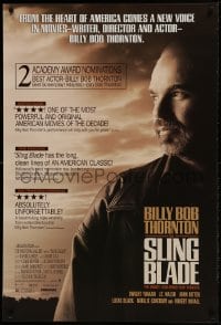 1c814 SLING BLADE 1sh 1996 star & director Billy Bob Thornton, many reviews!