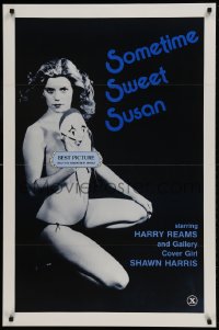 1c820 SOMETIME SWEET SUSAN 1sh 1974 Gallery's sexy cover girl Shawn Harris!