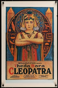 1d839 CLEOPATRA 20x30 English commercial poster 1917 iconic art of Theda Bara as Queen of the Nile