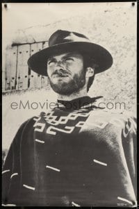 1d841 CLINT EASTWOOD 27x41 commercial poster 1970s classic image from For A Few Dollars More!